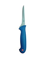 CUCHILLO MANGO DE GOMA AZUL